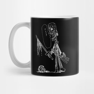 Three Swords Samurai Mug